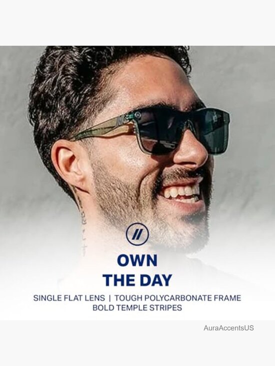 Polarized Sunglasses with Flat Mirrored Lens UV Protection Unisex